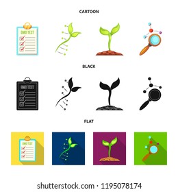 Isolated object of  and  icon. Set of  and  stock symbol for web.