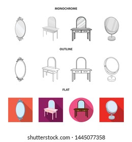 Isolated object of imagery and decorative logo. Set of imagery and silver vector icon for stock.