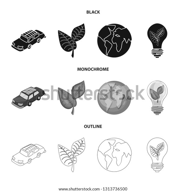 Isolated object of\
innovation and technology  icon. Set of innovation and nature \
stock vector\
illustration.