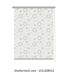 Isolated object of jalousie and aluminum icon. Web element of jalousie and plastic Stock vector illustration.