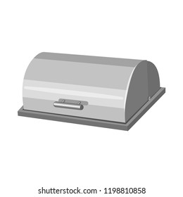 Isolated object of kitchen and cook icon. Set of kitchen and appliance stock symbol for web.