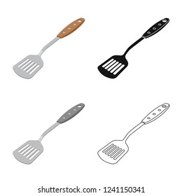 Isolated object of kitchen and cook icon. Collection of kitchen and appliance stock symbol for web.