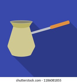 Isolated object of kitchen and cook logo. Collection of kitchen and appliance stock symbol for web.