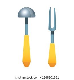 Isolated object of kitchen and cook logo. Collection of kitchen and appliance stock vector illustration.