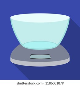 Isolated object of kitchen and cook symbol. Set of kitchen and appliance stock vector illustration.