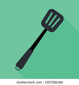 Isolated object of kitchenware and shovel icon. Web element of kitchenware and cook stock vector illustration.