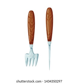 Isolated object of knife and fork sign. Collection of knife and device stock symbol for web.