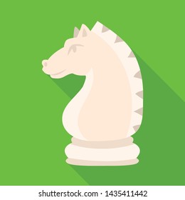 Isolated object of knight and horse logo. Set of knight and white vector icon for stock.