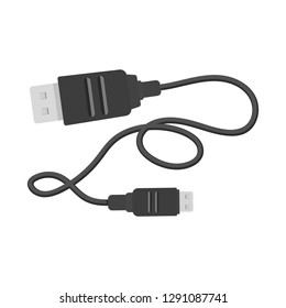 Isolated object of laptop and device sign. Set of laptop and server stock vector illustration.