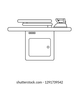 Isolated object of laundry and clean icon. Collection of laundry and clothes stock symbol for web.