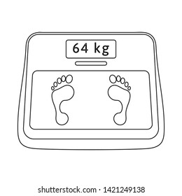 Isolated object of Libra and balance  sign. Collection of Libra and digital  stock vector illustration.