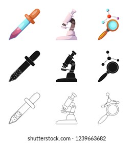 Isolated object of  and  logo. Collection of  and  stock symbol for web.