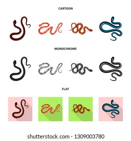 Isolated object of mammal and danger symbol. Set of mammal and medicine stock vector illustration.