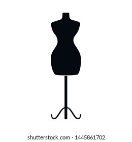 Isolated object of mannequin and tailor symbol. Collection of mannequin and manikin stock symbol for web.