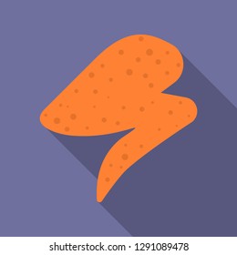 Isolated object of meat and ham logo. Collection of meat and cooking vector icon for stock.