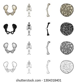 Isolated object of medicine and clinic sign. Collection of medicine and medical vector icon for stock.