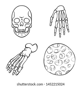 Isolated object of medicine and clinic sign. Collection of medicine and medical vector icon for stock.