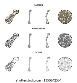 Isolated object of medicine and clinic symbol. Collection of medicine and medical stock vector illustration.