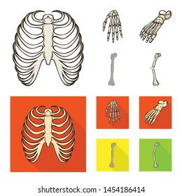 Isolated object of medicine and clinic symbol. Collection of medicine and medical vector icon for stock.