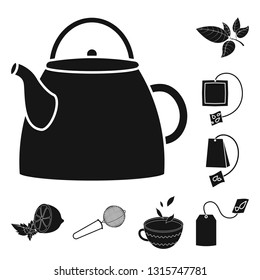 Isolated object of medicine and gradient icon. Set of medicine and natural  stock vector illustration.