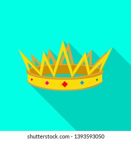 Isolated object of medieval and nobility symbol. Collection of medieval and monarchy vector icon for stock.