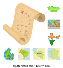 Isolated object of middle and east icon. Set of middle and country stock vector illustration.