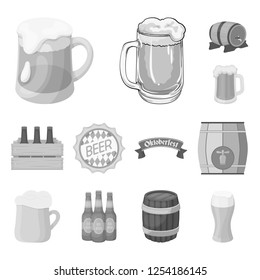 Isolated object of minimal and pint logo. Collection of minimal and craft vector icon for stock.