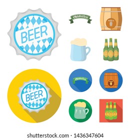 Isolated object of minimal and pint logo. Set of minimal and craft vector icon for stock.
