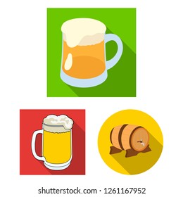 Isolated object of minimal and pint sign. Collection of minimal and craft vector icon for stock.