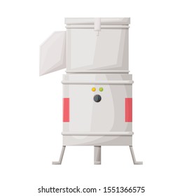 Isolated object of mixer and tool symbol. Web element of mixer and blender stock vector illustration.