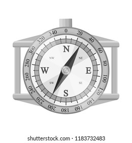 Isolated object of mountaineering and peak icon. Set of mountaineering and camp stock symbol for web.