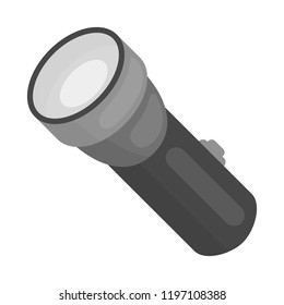 Isolated object of mountaineering and peak icon. Set of mountaineering and camp stock symbol for web.