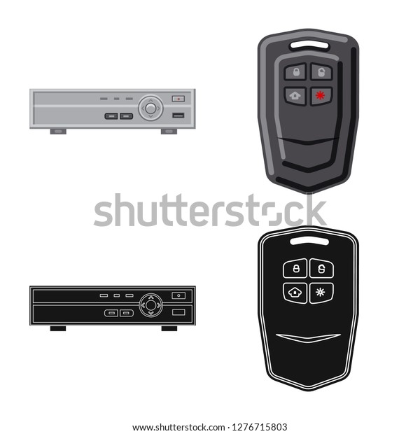 Isolated object of office and house icon.\
Set of office and system vector icon for\
stock.