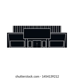 Isolated object of office and shop symbol. Set of office and commercial vector icon for stock.