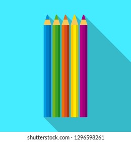 Isolated object of office and supply symbol. Set of office and school vector icon for stock.