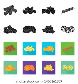 Isolated object of Oktoberfest and bar icon. Collection of Oktoberfest and cooking vector icon for stock.