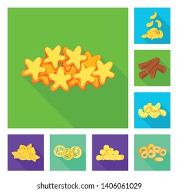 Isolated object of Oktoberfest and bar logo. Collection of Oktoberfest and cooking vector icon for stock.