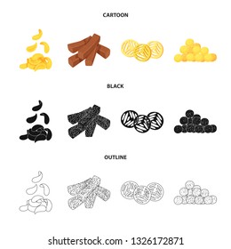 Isolated object of Oktoberfest and bar symbol. Collection of Oktoberfest and cooking stock symbol for web.