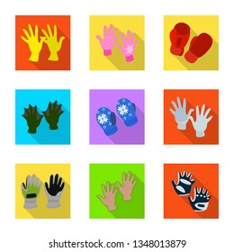 Isolated object of own and textile symbol. Collection of own and safety vector icon for stock.