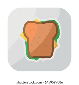 Isolated object of packaging and food symbol. Collection of packaging and fast vector icon for stock.