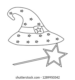 Isolated object of party and birthday symbol. Collection of party and celebration stock symbol for web.