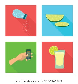 Isolated object of party and celebration symbol. Collection of party and Latin stock symbol for web.