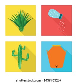 Isolated object of party and celebration symbol. Set of party and Latin stock symbol for web.