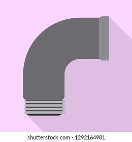 Isolated object of pipe and tube icon. Set of pipe and pipeline vector icon for stock.
