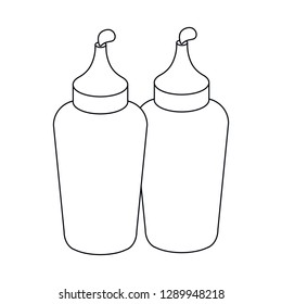 baby bottle printable template