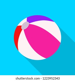 Isolated object of pool and swimming icon. Set of pool and activity stock symbol for web.