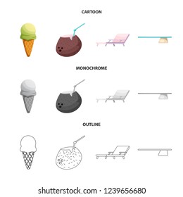 Isolated object of pool and swimming icon. Collection of pool and activity vector icon for stock.
