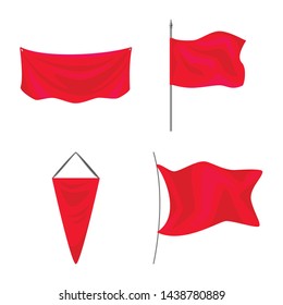 Isolated object of promotional and textile sign. Collection of promotional and white stock vector illustration.