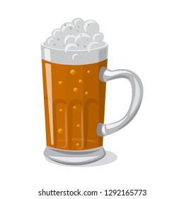 Isolated object of pub and bar icon. Collection of pub and interior stock vector illustration.