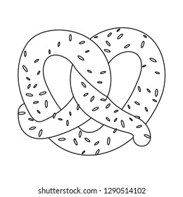 Isolated object of pub and bar logo. Collection of pub and interior vector icon for stock.